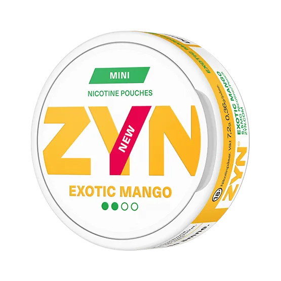 ZYN Mini Exotic Mango - Vitt snus online