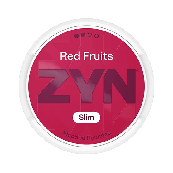 ZYN Red Fruits Slim S2 - Vitt snus online