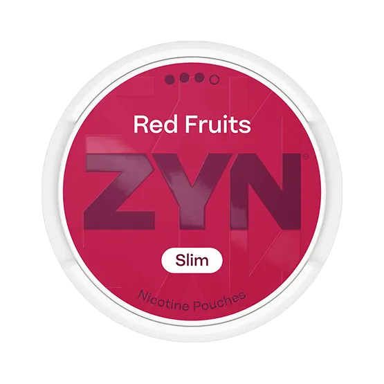 ZYN Red Fruits Slim S3 - Vitt snus online