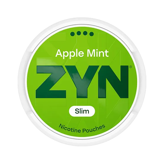 ZYN Slim Apple Mint Extra Strong - Vitt snus online