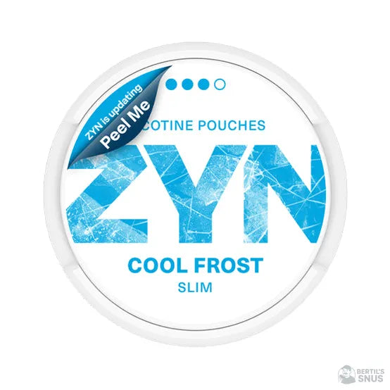 ZYN Slim Cool Frost Strong - Vitt snus online