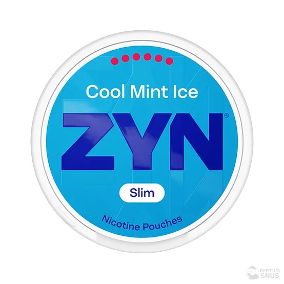 ZYN Slim Cool Mint Ice S6 - Vitt snus online