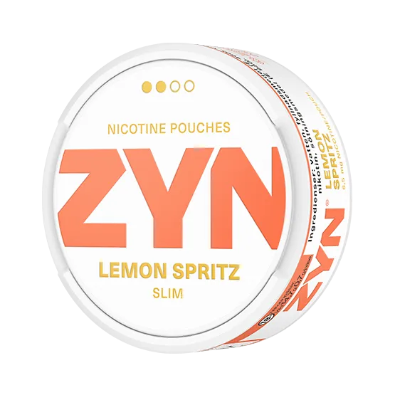 ZYN Slim Lemon Spritz - Vitt snus online