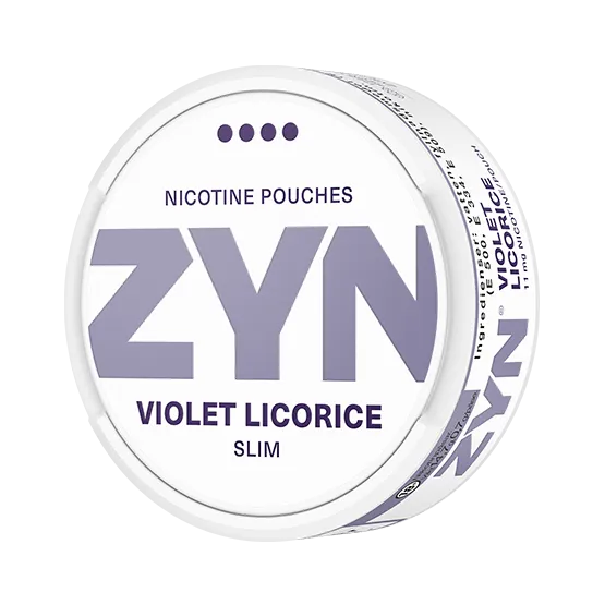 ZYN Slim Violet Licorice Extra Strong - Vitt snus online