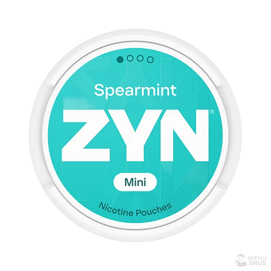 ZYN Spearmint Mini S1 - Vitt snus online