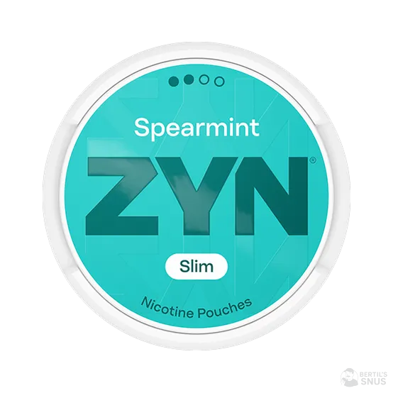 ZYN Spearmint Slim S2 - Vitt snus online