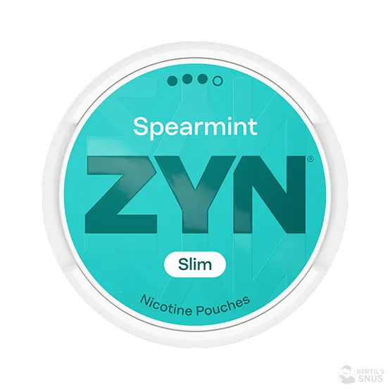 ZYN Spearmint Slim S3 - Vitt snus online