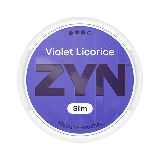 ZYN Violet Licorice Slim S3 - Vitt snus online